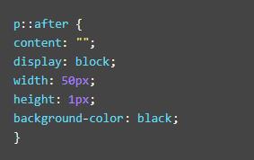 ​css里面怎么设置下划线？